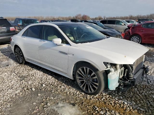 2017 Lincoln Continental Reserve