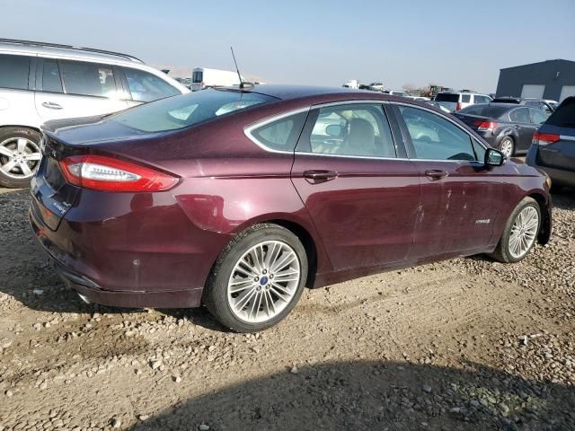 2013 Ford Fusion SE Hybrid