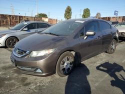 Vehiculos salvage en venta de Copart Wilmington, CA: 2014 Honda Civic Hybrid L