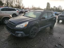 Salvage cars for sale at Portland, OR auction: 2013 Subaru Outback 2.5I Premium