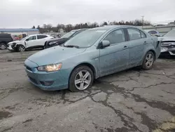 Salvage cars for sale at Pennsburg, PA auction: 2008 Mitsubishi Lancer ES