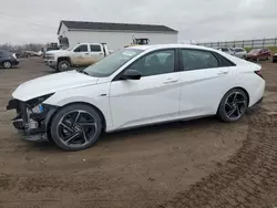 2021 Hyundai Elantra N Line en venta en Portland, MI