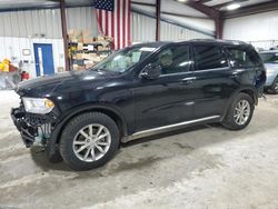 Salvage cars for sale at West Mifflin, PA auction: 2018 Dodge Durango SXT