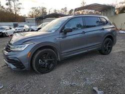 Salvage cars for sale at Augusta, GA auction: 2023 Volkswagen Tiguan SE R-LINE Black