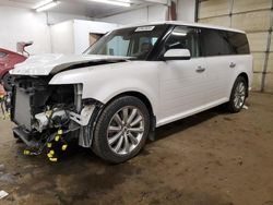 Salvage cars for sale at Ham Lake, MN auction: 2018 Ford Flex Limited