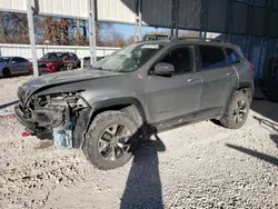 Salvage cars for sale at Rogersville, MO auction: 2015 Jeep Cherokee Trailhawk