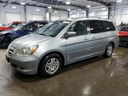 Honda salvage cars for sale: 2007 Honda Odyssey EXL