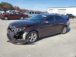 Salvage cars for sale at Gaston, SC auction: 2015 KIA Optima LX