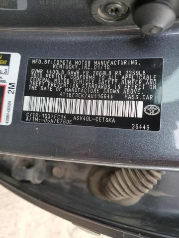 2010 Toyota Camry Base