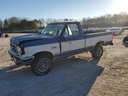 Salvage cars for sale at Charles City, VA auction: 1990 Ford F150