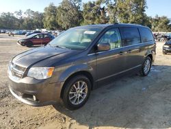 Salvage cars for sale at Ocala, FL auction: 2019 Dodge Grand Caravan SXT