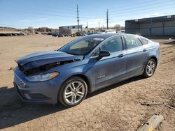 Ford Fusion s Hybrid salvage cars for sale: 2018 Ford Fusion S Hybrid