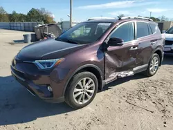 Toyota salvage cars for sale: 2017 Toyota Rav4 Limited