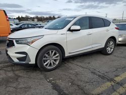 Acura rdx Vehiculos salvage en venta: 2019 Acura RDX