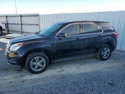 Chevrolet salvage cars for sale: 2016 Chevrolet Equinox LS