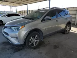 Salvage cars for sale at Anthony, TX auction: 2017 Toyota Rav4 XLE