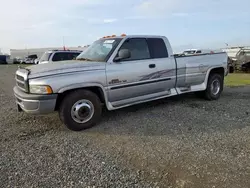 Salvage trucks for sale at Sacramento, CA auction: 2001 Dodge RAM 3500