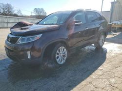 Salvage cars for sale at Lebanon, TN auction: 2015 KIA Sorento EX