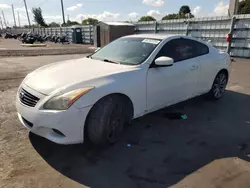 Infiniti G37 salvage cars for sale: 2009 Infiniti G37 Base