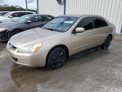 Salvage cars for sale from Copart Apopka, FL: 2003 Honda Accord LX