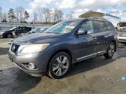 Nissan salvage cars for sale: 2014 Nissan Pathfinder S