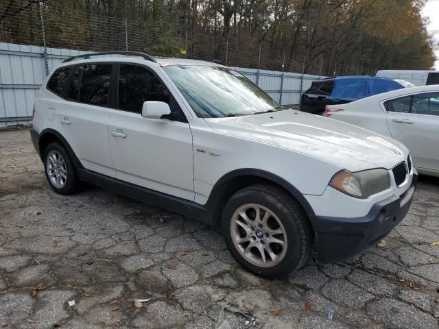 2004 BMW X3 2.5I