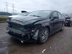 Salvage cars for sale at Elgin, IL auction: 2015 Ford Fusion SE