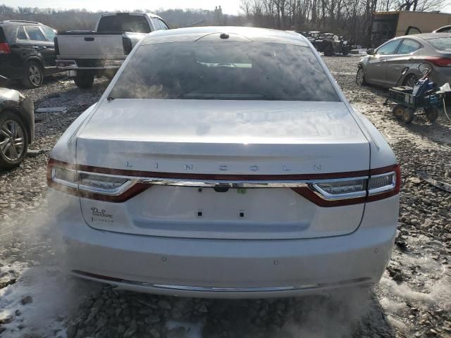 2017 Lincoln Continental Reserve