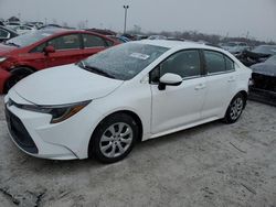 Salvage cars for sale at Indianapolis, IN auction: 2020 Toyota Corolla LE