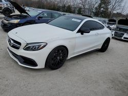 Salvage cars for sale at North Billerica, MA auction: 2018 Mercedes-Benz C 63 AMG-S