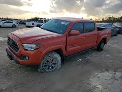 Toyota Tacoma Double cab salvage cars for sale: 2018 Toyota Tacoma Double Cab