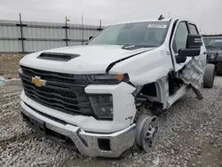 Salvage cars for sale at Cahokia Heights, IL auction: 2024 Chevrolet Silverado C2500 Heavy Duty