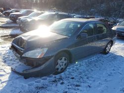 Honda Accord salvage cars for sale: 2007 Honda Accord LX