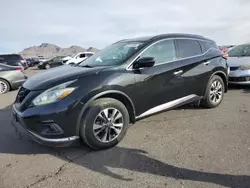 Salvage cars for sale at North Las Vegas, NV auction: 2015 Nissan Murano S