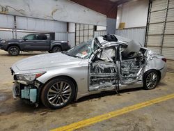 Infiniti salvage cars for sale: 2018 Infiniti Q50 Luxe