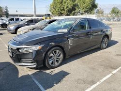 Salvage cars for sale from Copart Rancho Cucamonga, CA: 2018 Honda Accord LX