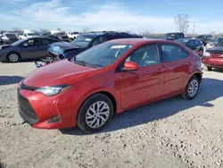 Salvage cars for sale at Kansas City, KS auction: 2019 Toyota Corolla L