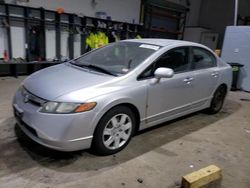 Honda salvage cars for sale: 2007 Honda Civic LX