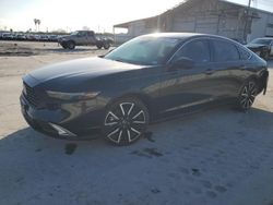 Salvage cars for sale at Corpus Christi, TX auction: 2023 Honda Accord Touring Hybrid