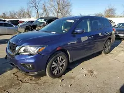 Salvage cars for sale at Bridgeton, MO auction: 2017 Nissan Pathfinder S