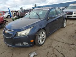 Vehiculos salvage en venta de Copart Woodhaven, MI: 2014 Chevrolet Cruze LTZ