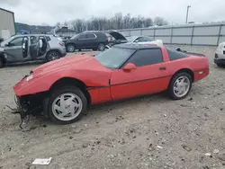 Salvage cars for sale at Lawrenceburg, KY auction: 1989 Chevrolet Corvette