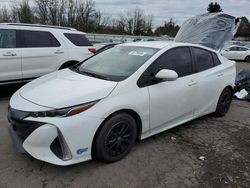 Salvage cars for sale at Portland, OR auction: 2021 Toyota Prius Prime LE