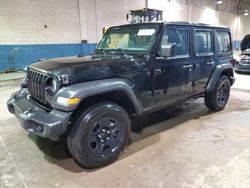 Jeep Wrangler Unlimited Sport salvage cars for sale: 2022 Jeep Wrangler Unlimited Sport