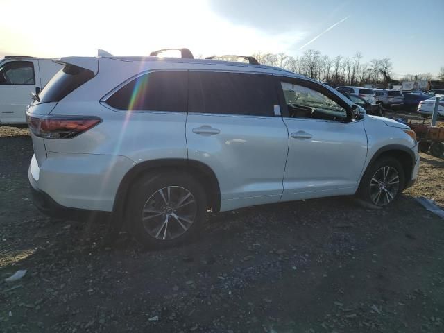 2016 Toyota Highlander XLE