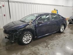 Toyota salvage cars for sale: 2022 Toyota Corolla XLE