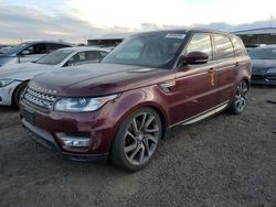 Land Rover Vehiculos salvage en venta: 2015 Land Rover Range Rover Sport HSE