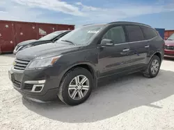 Chevrolet salvage cars for sale: 2015 Chevrolet Traverse LT