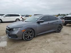 Salvage cars for sale from Copart Houston, TX: 2021 Honda Civic Sport