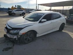 Salvage cars for sale from Copart Anthony, TX: 2018 Honda Civic EX